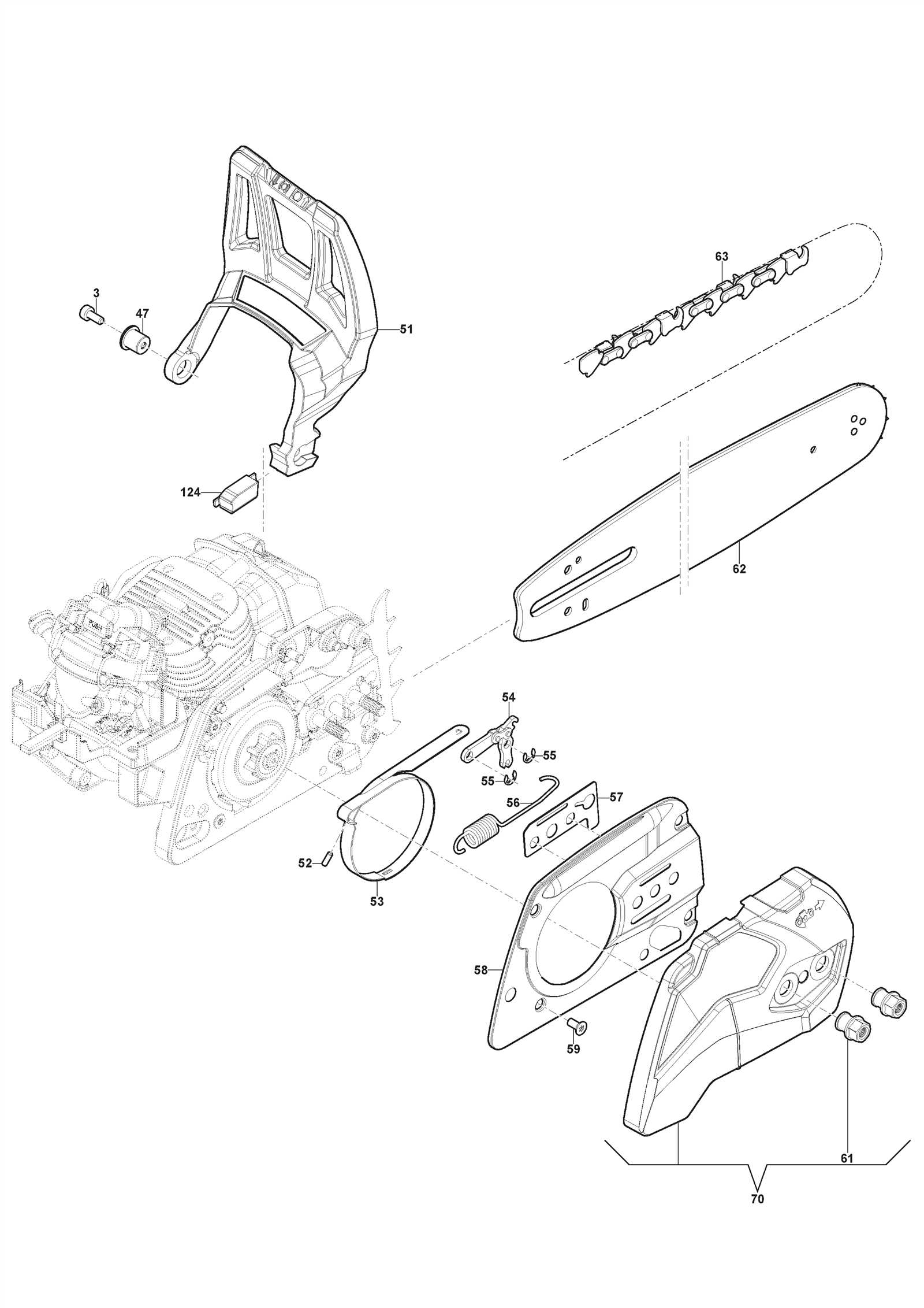 stihl ms 251 c parts diagram