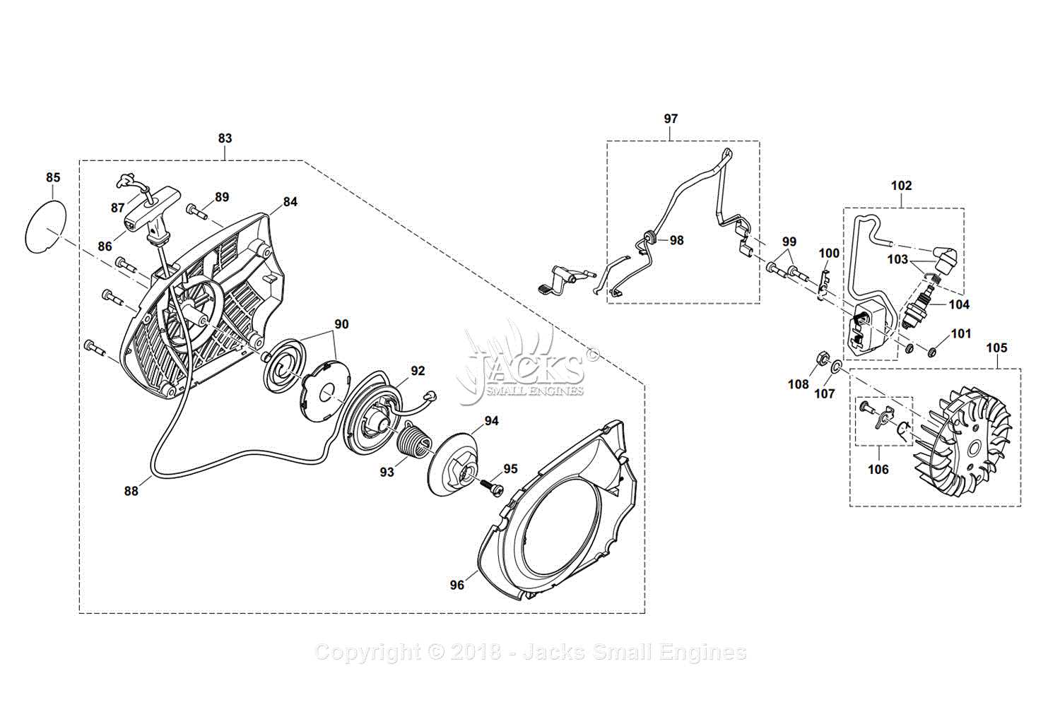 stihl ms 291 parts diagram