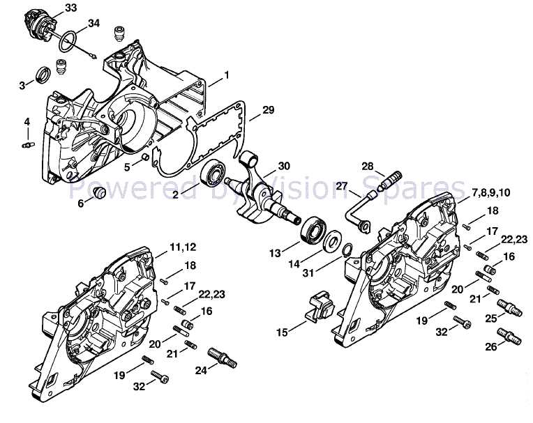 stihl ms 361 parts diagram