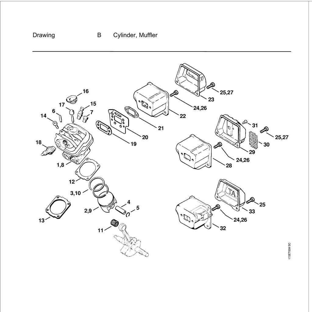 stihl ms170 parts diagram