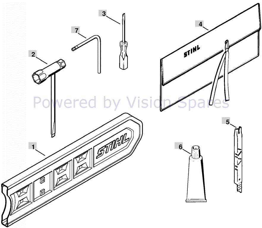 stihl ms210c parts diagram