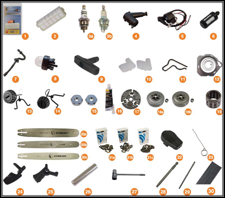 stihl ms210c parts diagram