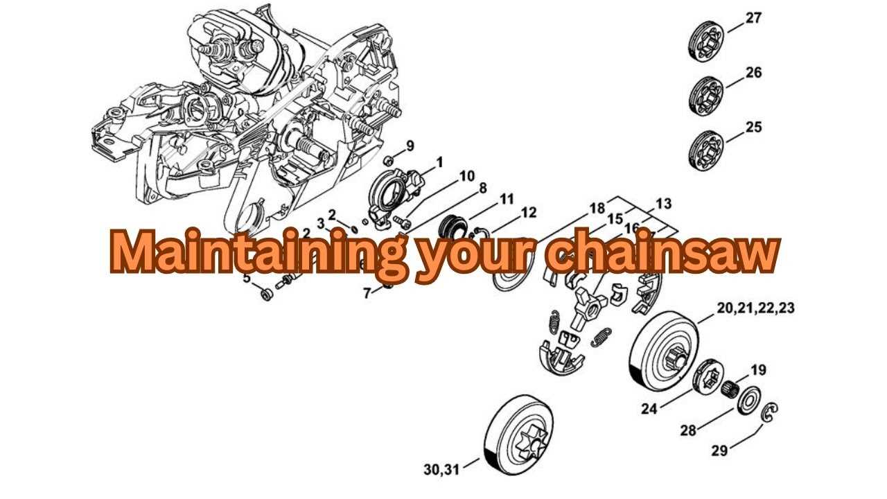 stihl ms261c parts diagram