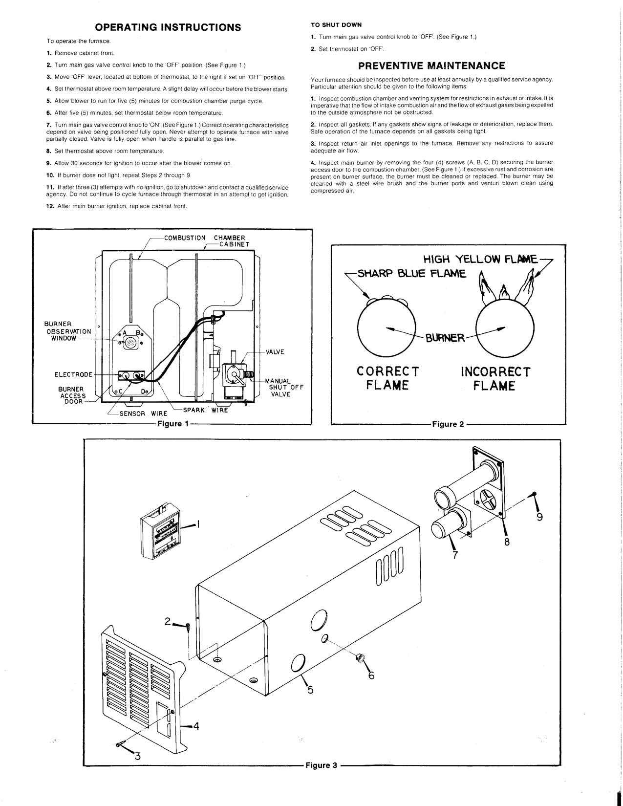 suburban rv furnace parts diagram