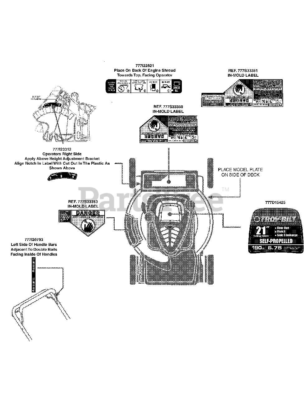 tb110 parts diagram