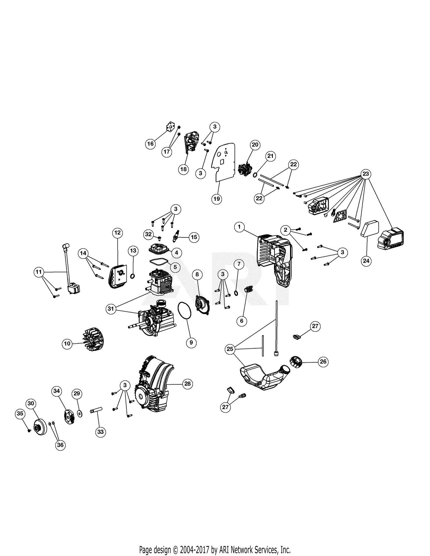 tb516 ec parts diagram