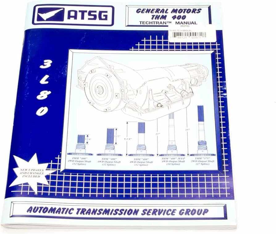 th400 parts diagram