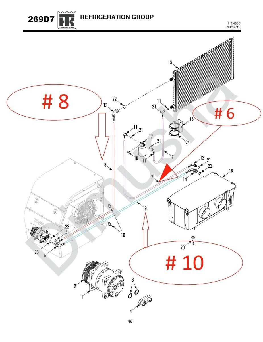 thermo king parts diagram