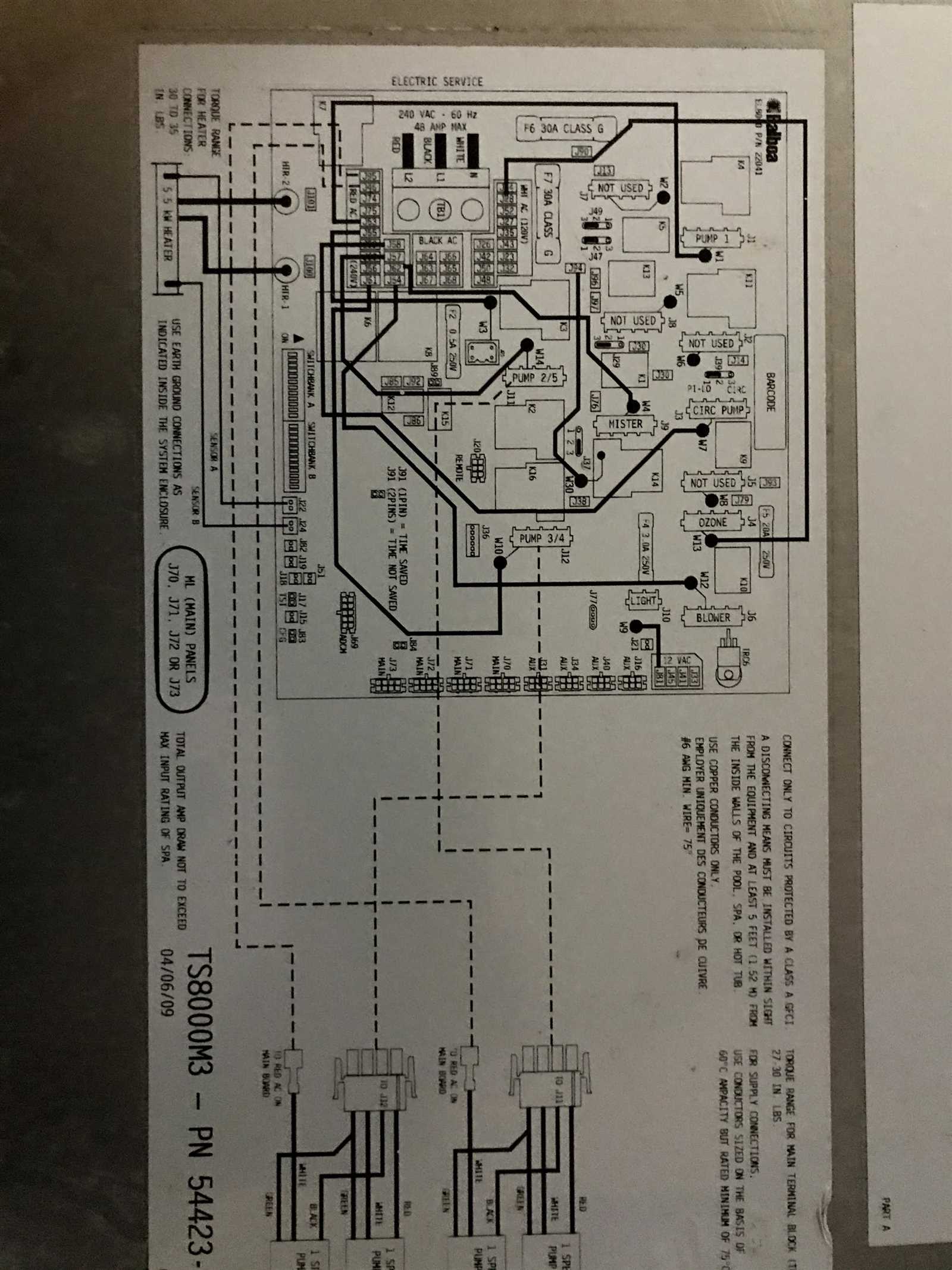 thermospa parts diagram