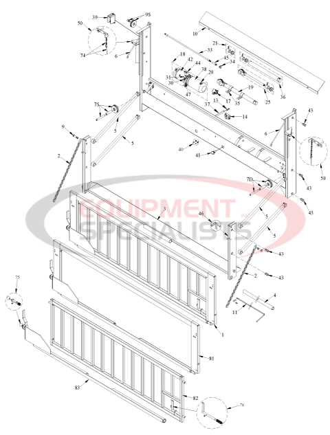 tommy gate parts diagram