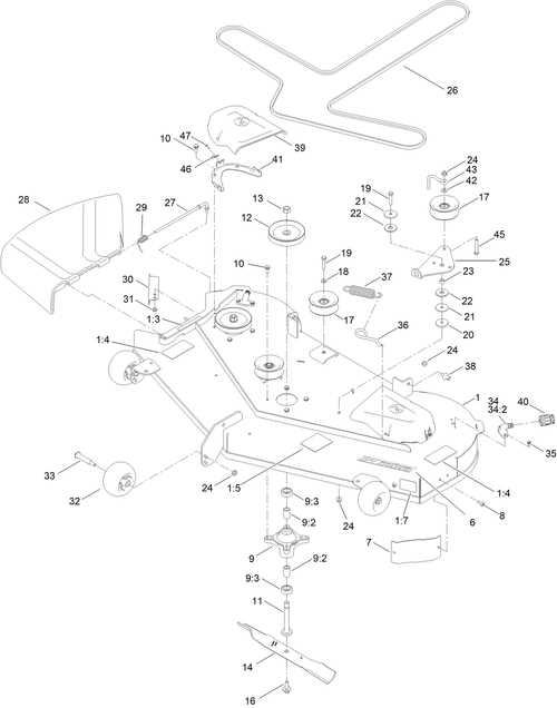 toro 20199 parts diagram