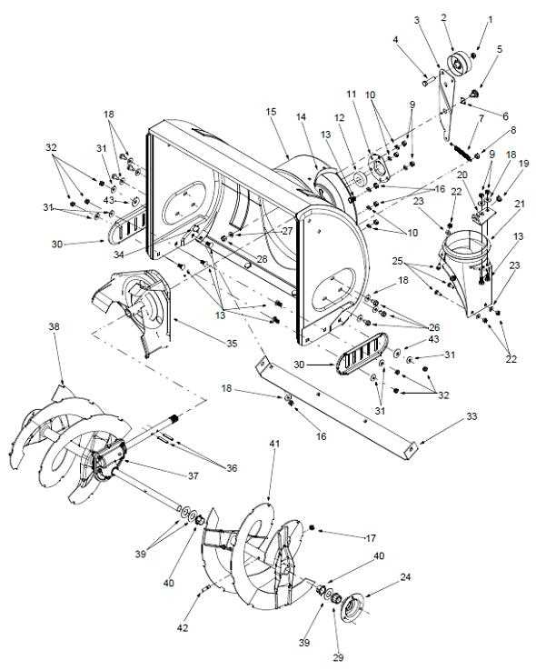 toro 724 snowblower parts diagram