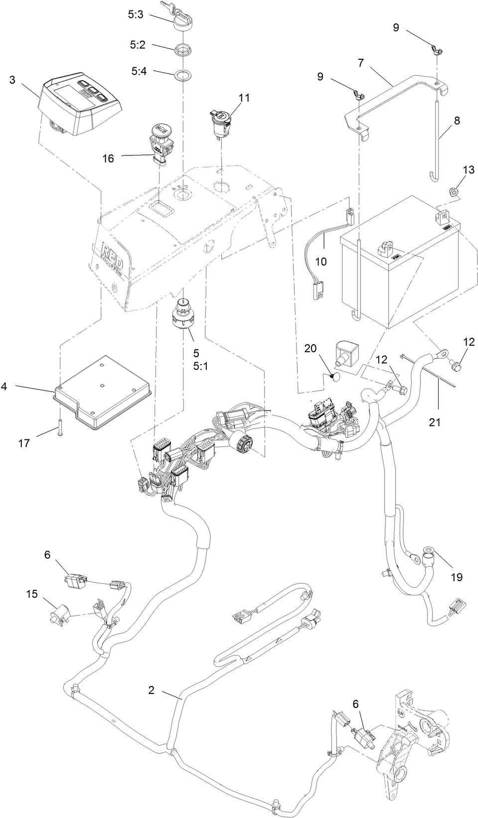 toro z master commercial parts diagram