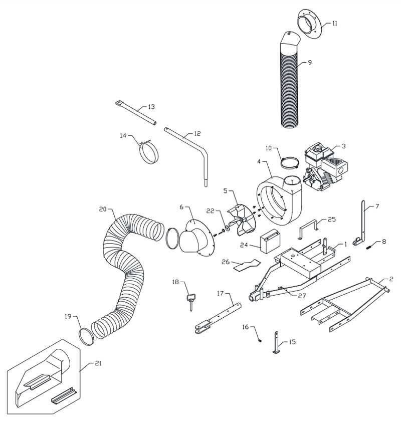 trac vac parts diagram