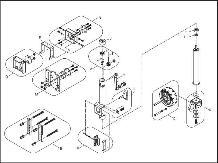 trailer jack parts diagram