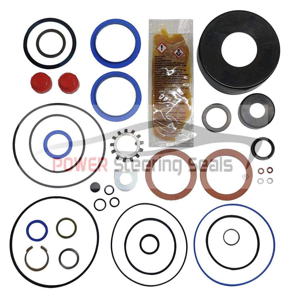 trw steering box parts diagram