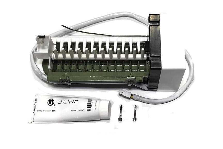 u line ice maker parts diagram