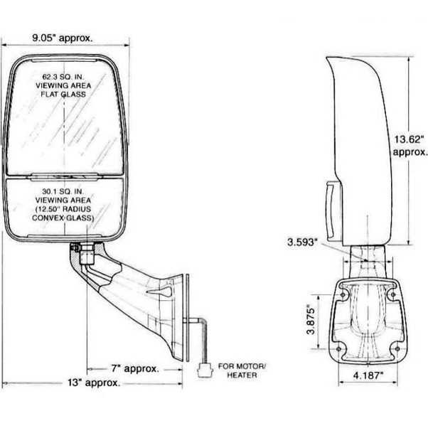 velvac mirror parts diagram