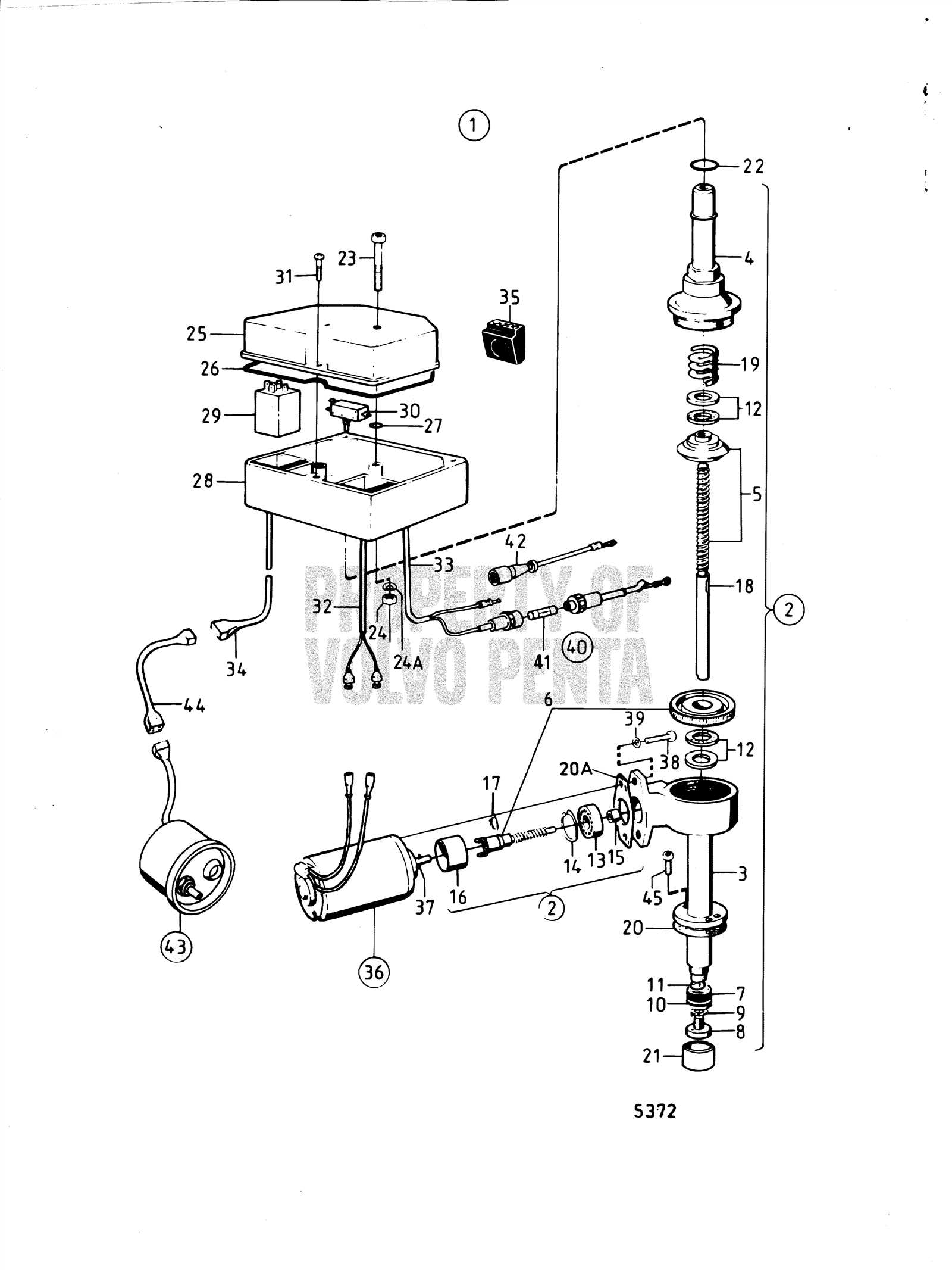 volvo penta 275 outdrive parts diagram