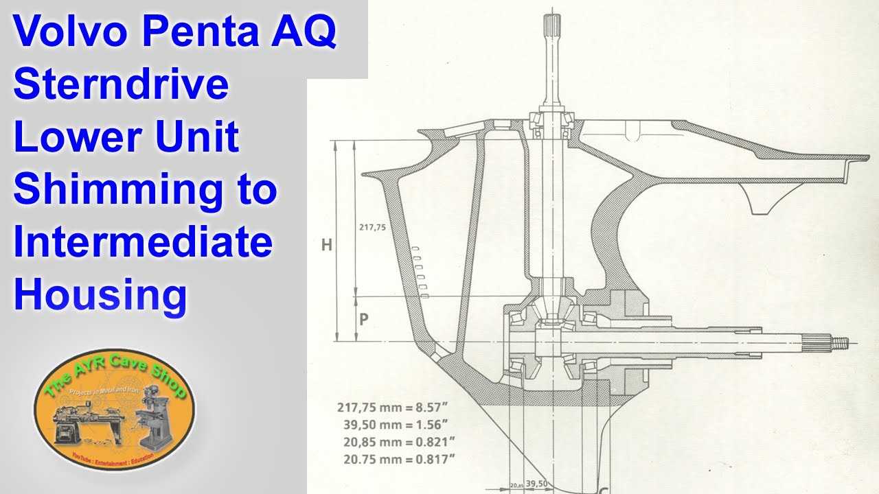 volvo penta 280 outdrive parts diagram