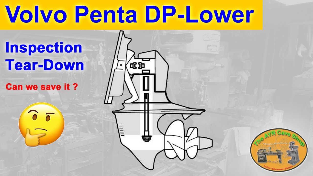 volvo penta duo prop outdrive parts diagram