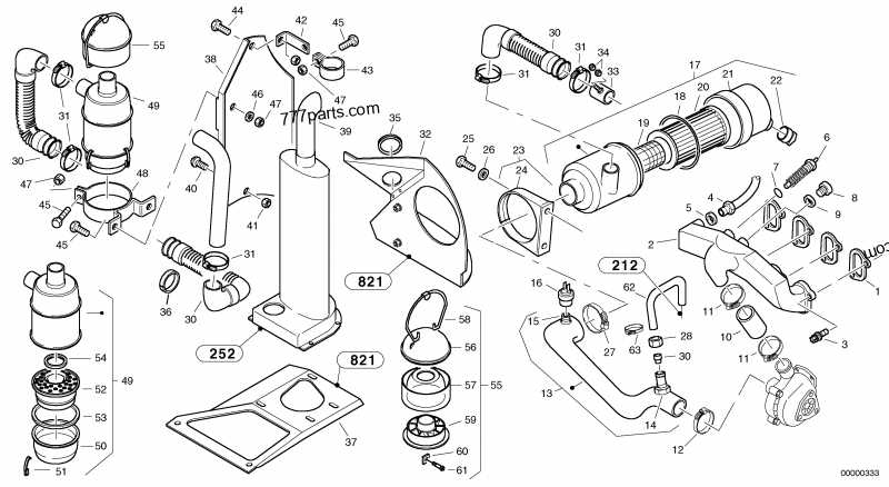 volvo penta sx m parts diagram