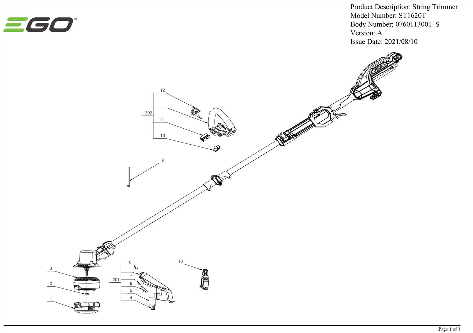 weed wacker parts diagrams