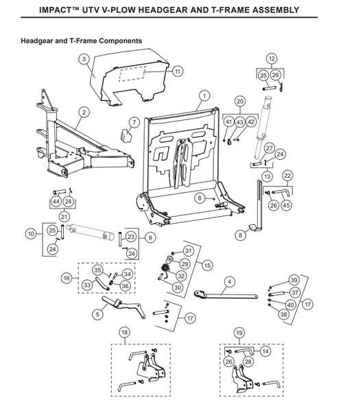 western ultramount plow parts diagram