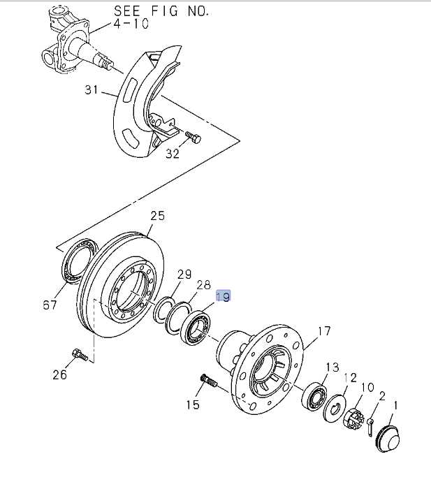 wheel hub assembly parts diagram