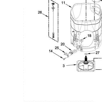 whirlpool cabrio washer parts diagram