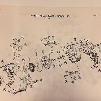 worx chainsaw parts diagram