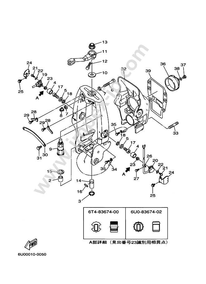 yamaha 704 remote control parts diagram