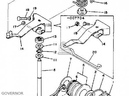 yamaha g1 golf cart parts diagram