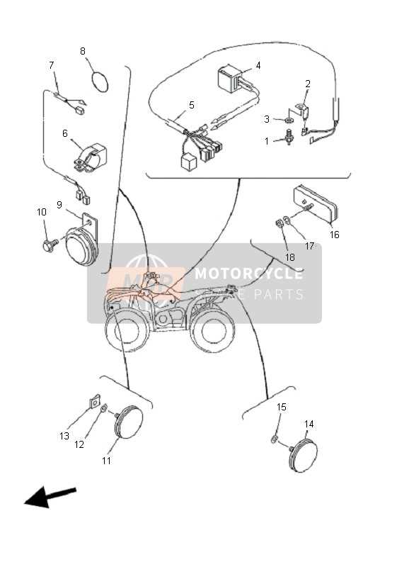 yamaha grizzly 600 parts diagram