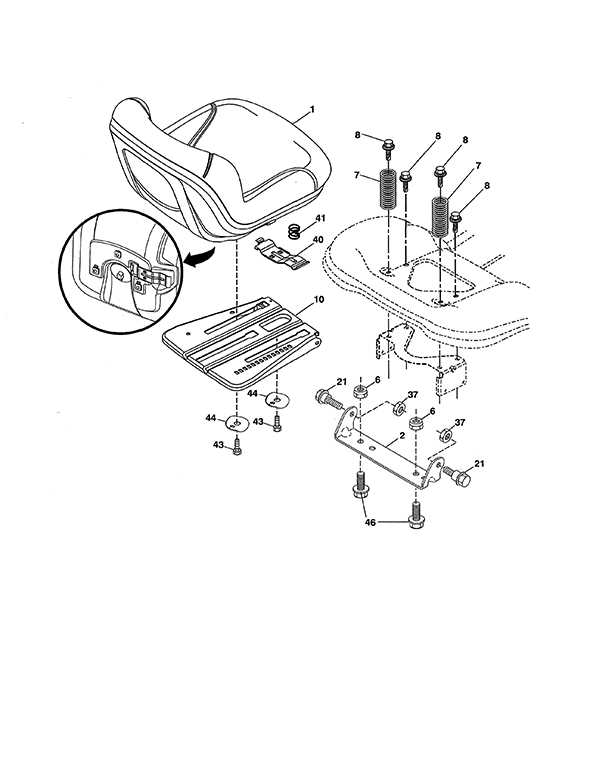 yth20k46 parts diagram