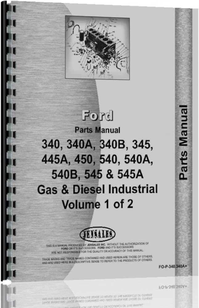 ford 5000 parts diagram