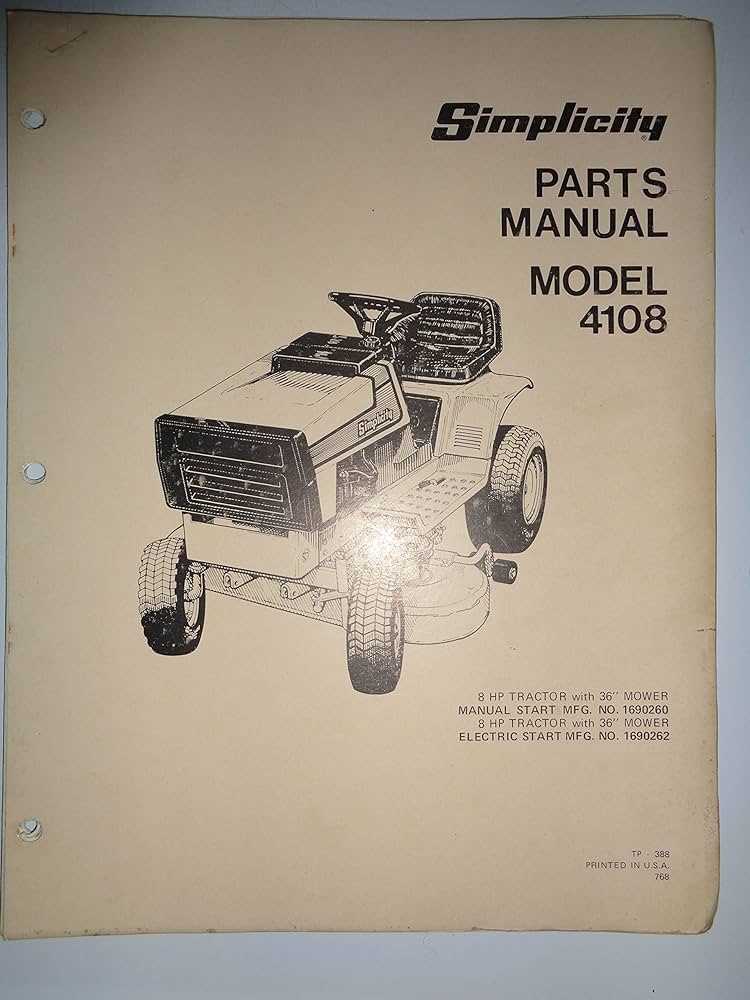 simplicity regent parts diagram