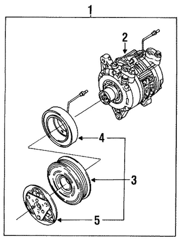 air conditioner compressor parts diagram