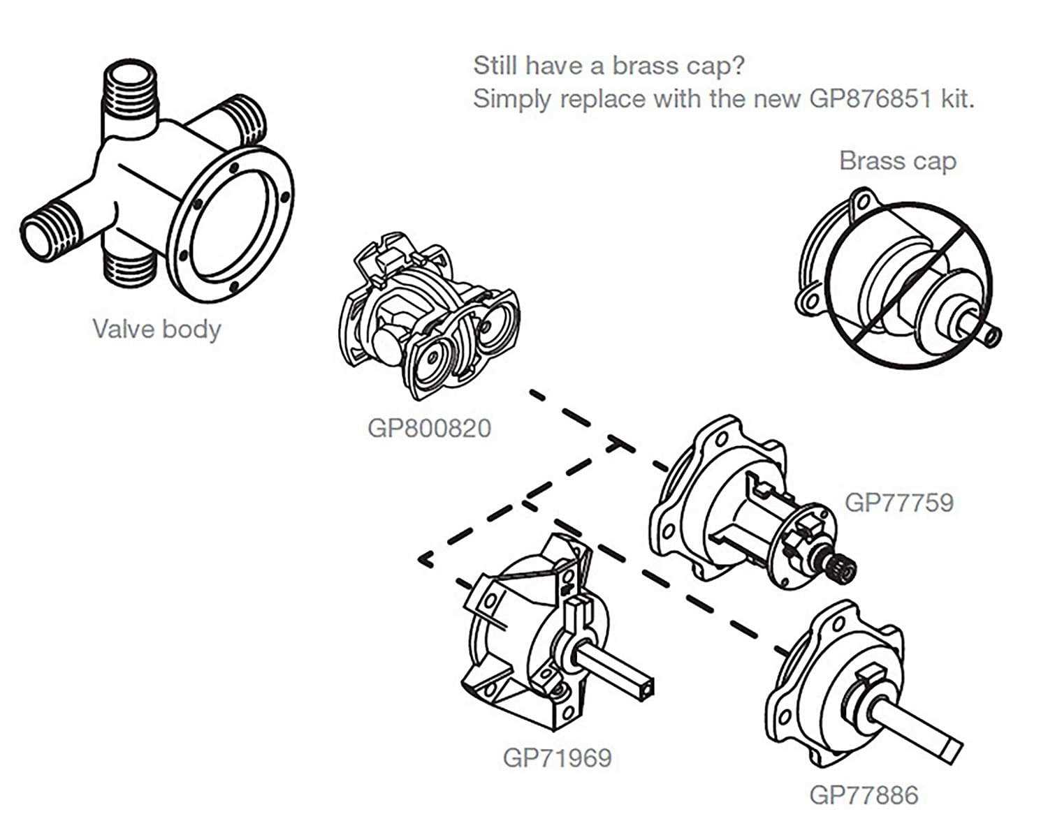 kohler faucet parts diagram
