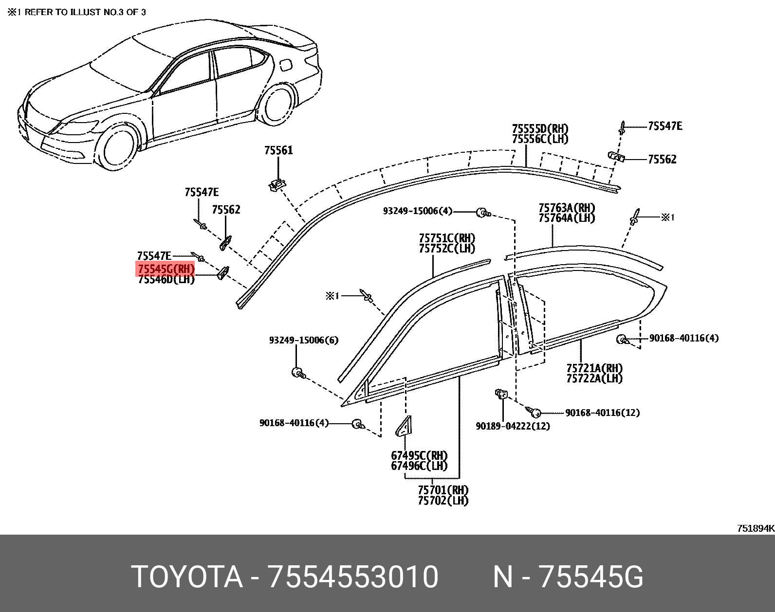 exterior car parts diagram