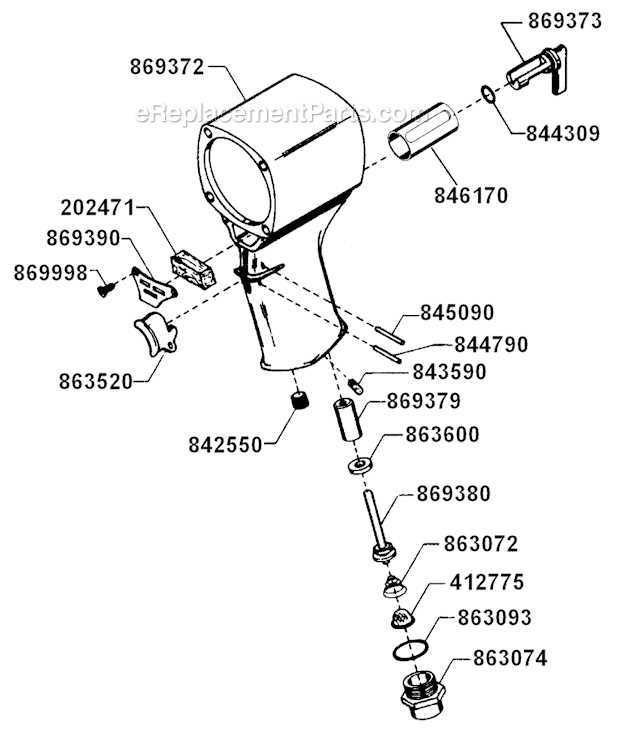 altec pistol grip control parts diagram