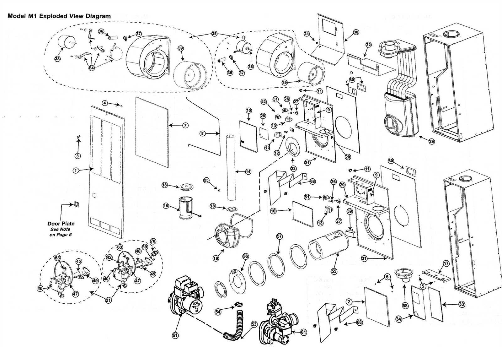 amana furnace parts diagram