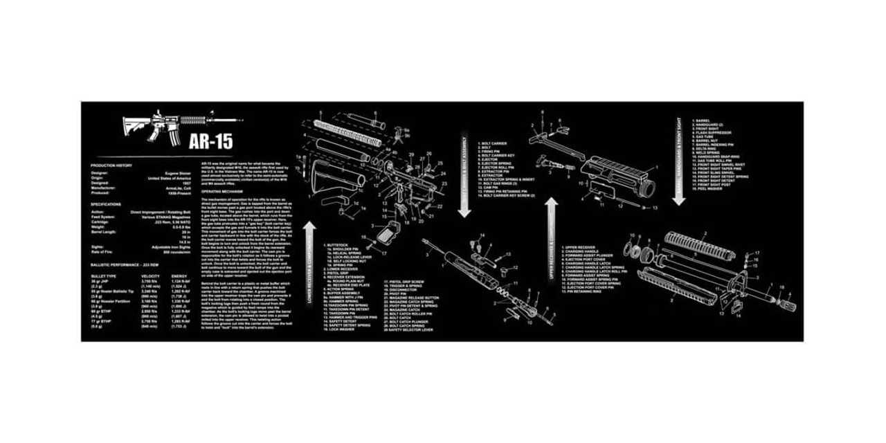 ar rifle parts diagram