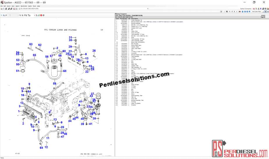 massey ferguson 41 sickle mower parts diagram