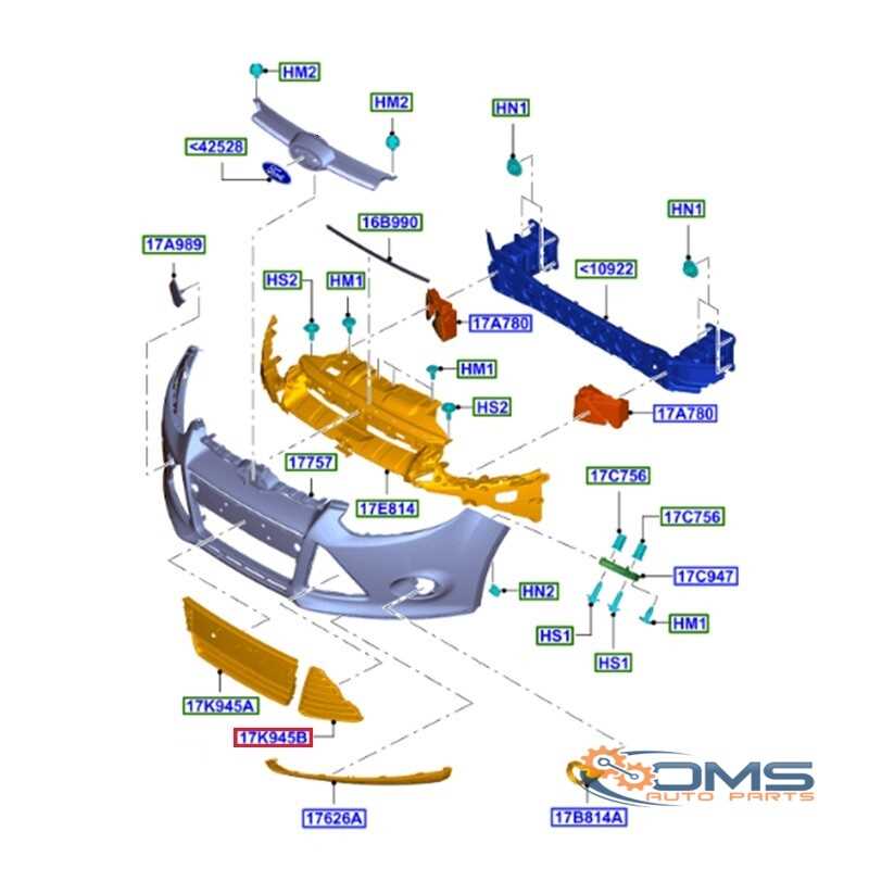 2014 ford focus parts diagram