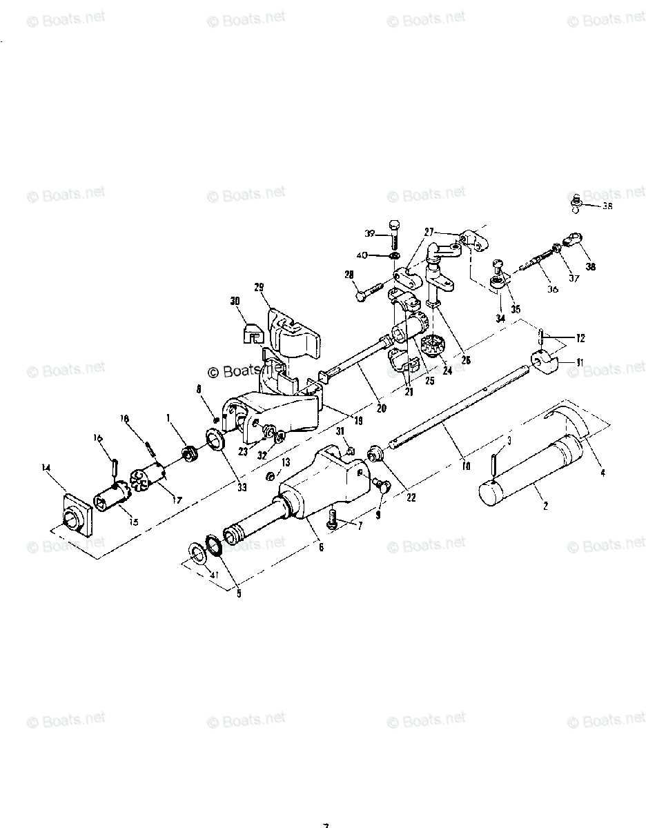 chrysler outboard parts diagram