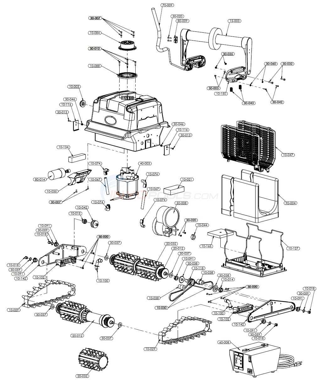 aquabot parts diagram