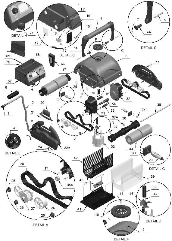 aquabot parts diagram