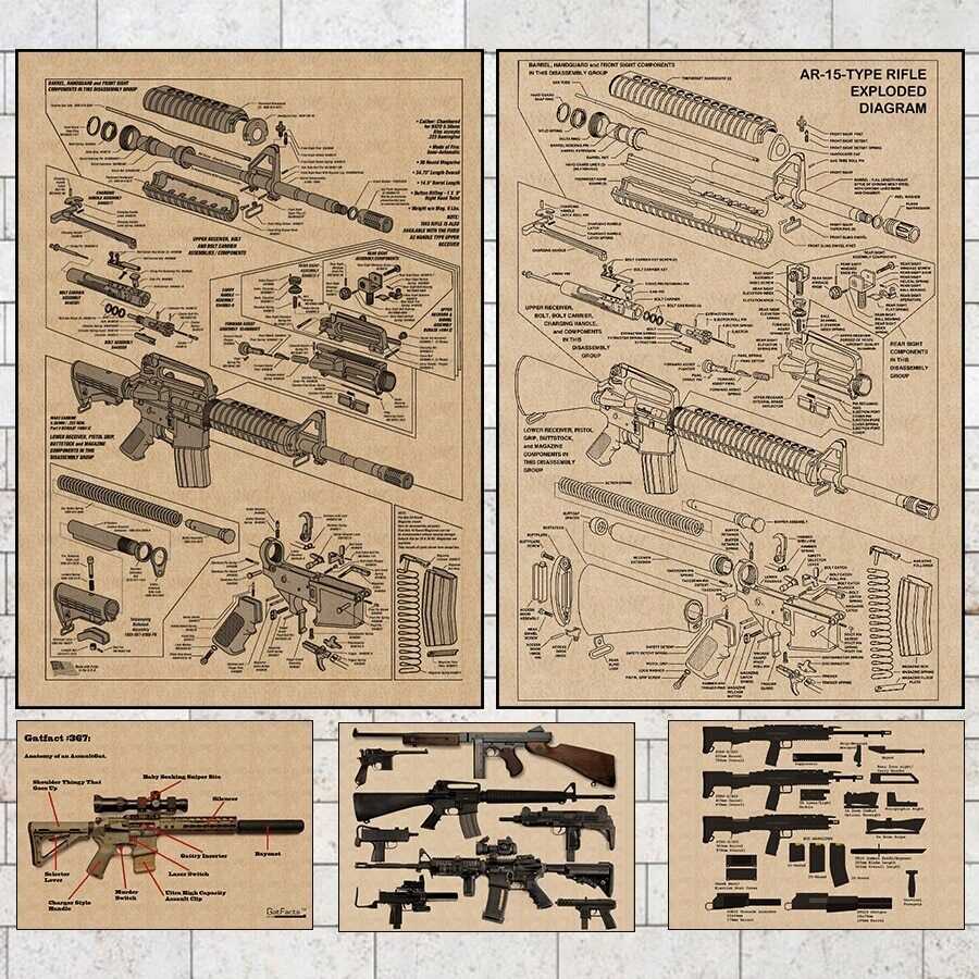 ar 15 rifle parts diagram