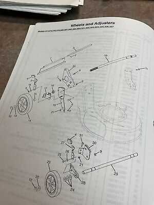 ariens mower parts diagrams